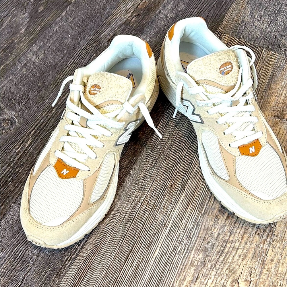 New balance 2002r cream colorway